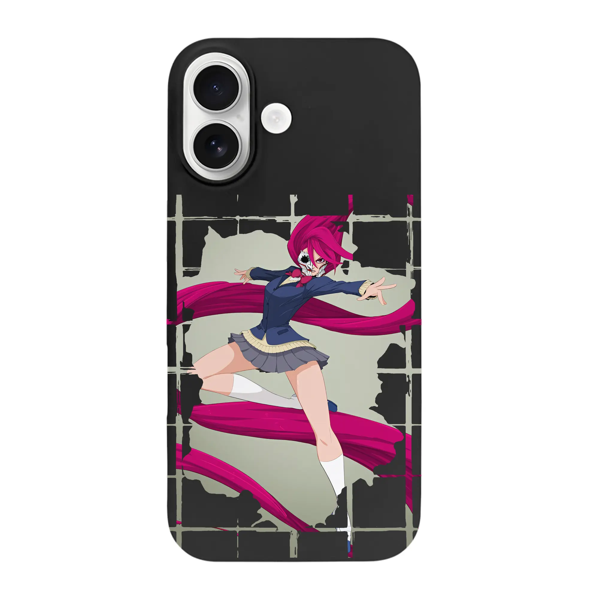 ダンダダン グッズ,白鳥愛羅 - iPhone 17 シリーズ シリコンケース 薄型 耐衝撃 指紋防止 ソフトタッチカバー 精密フィット 傷防止 保護ケース iPhone 17/17 Air/17 Pro/17 Pro Max 対応